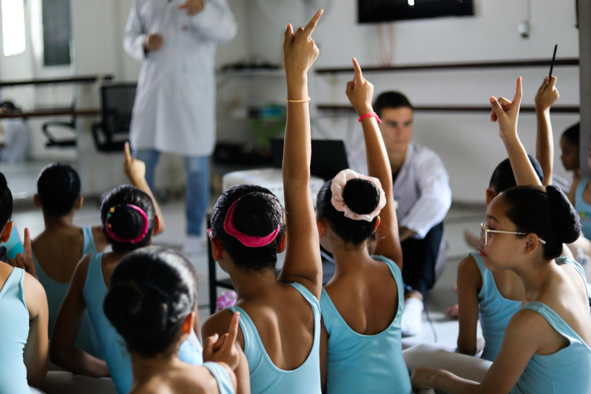 Palestra sobre nutrição – Liga Acadêmica de Nutrição Esportiva São Camilo