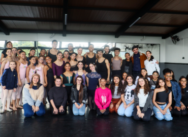 Visita – Alunos de dança da Secretaria Municipal de Cultura de Francisco Morato