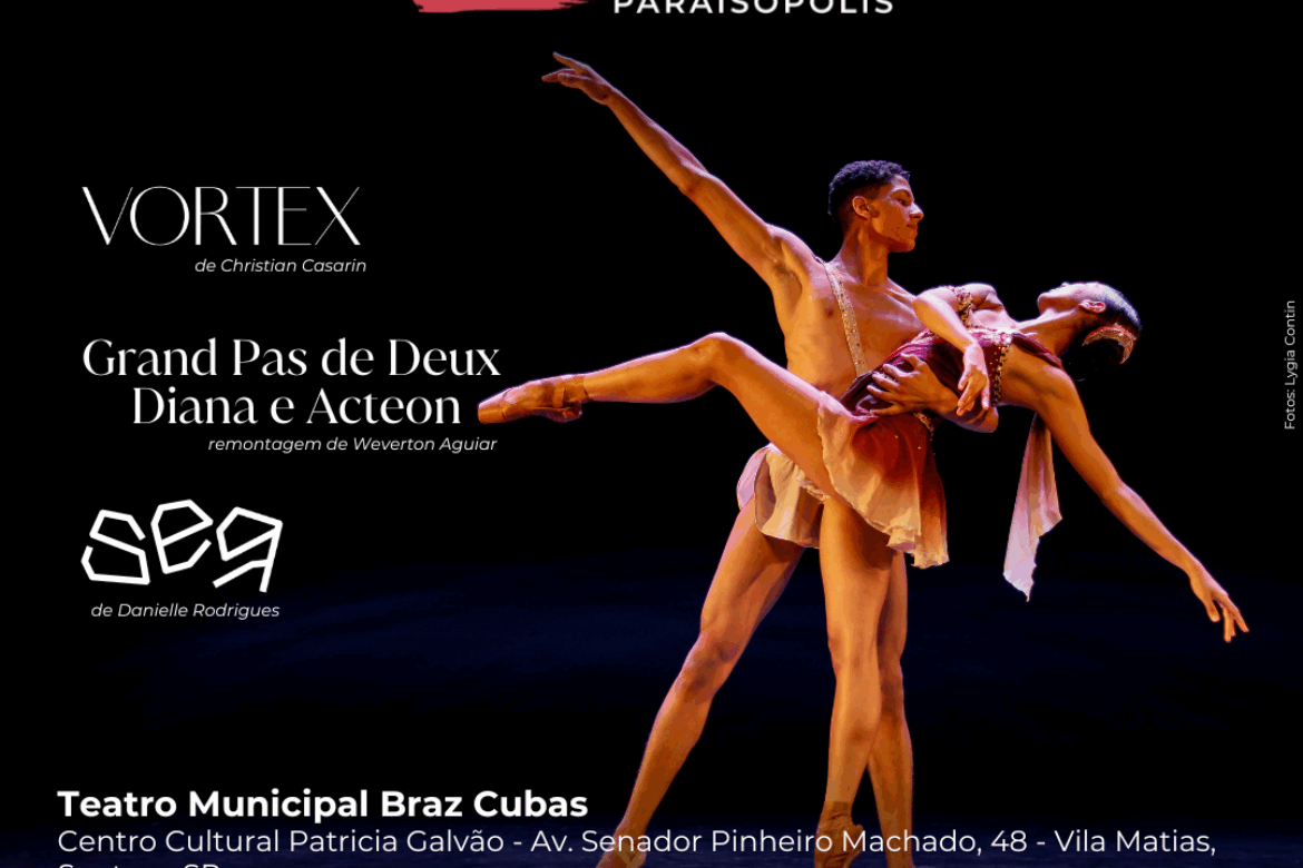 Gala Cia Ballet Paraisópolis em Santos