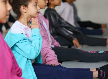 Primeiras aulas dos novos alunos do Ballet Paraisópolis
