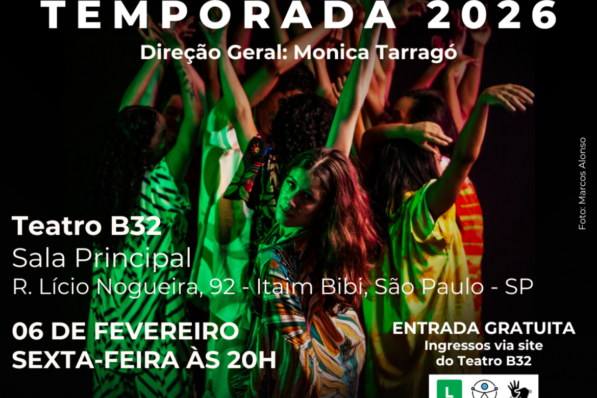 Cia Ballet Paraisópolis no Teatro B32