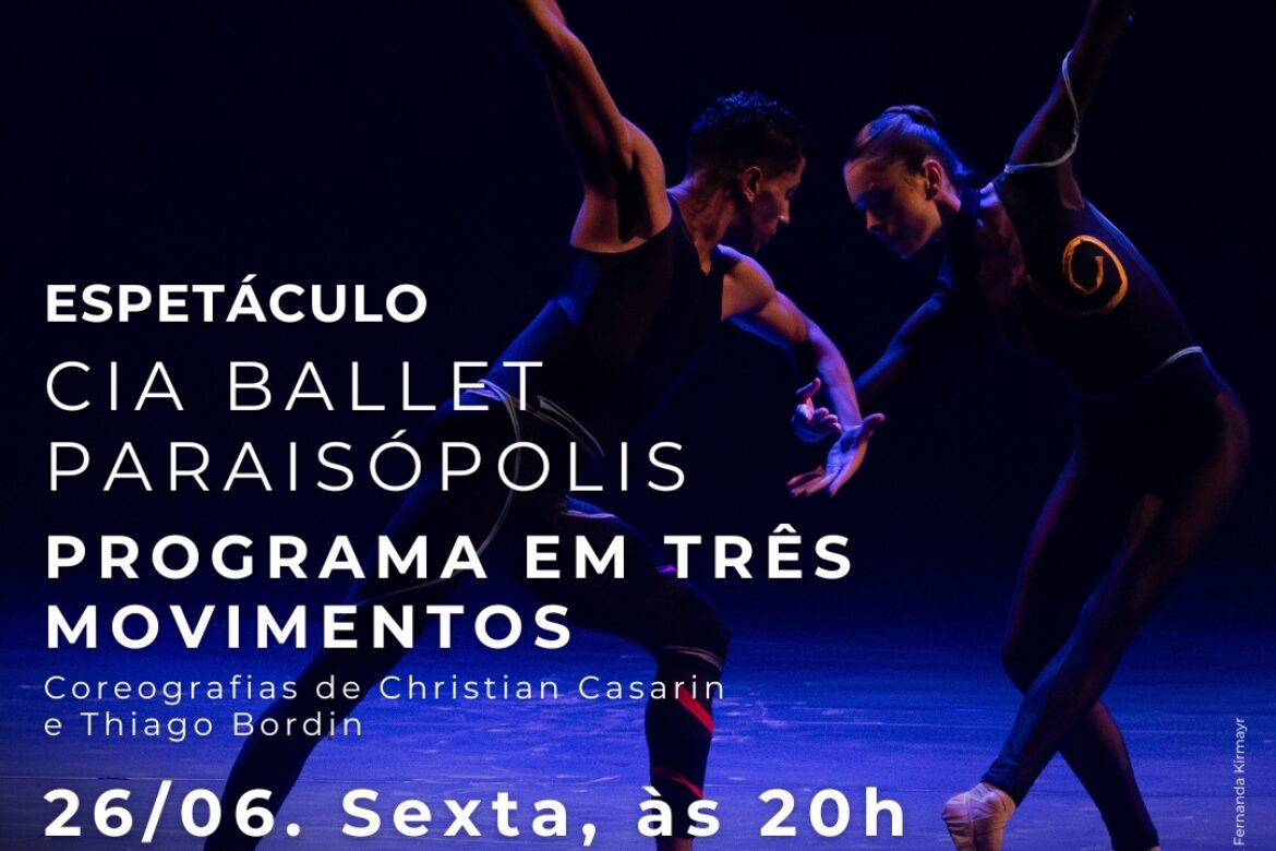Cia Ballet Paraisópolis: Programa em Três Movimentos no Sesc Rio Preto
